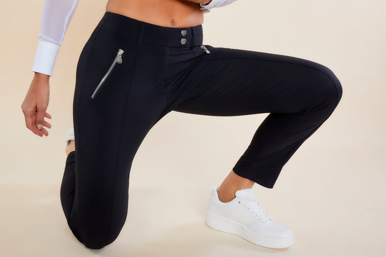 Pantalone Comodo Tessuto Anti Piega - Peggy