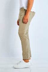 Pantalone Slim Tessuto Anti Piega - Alessio