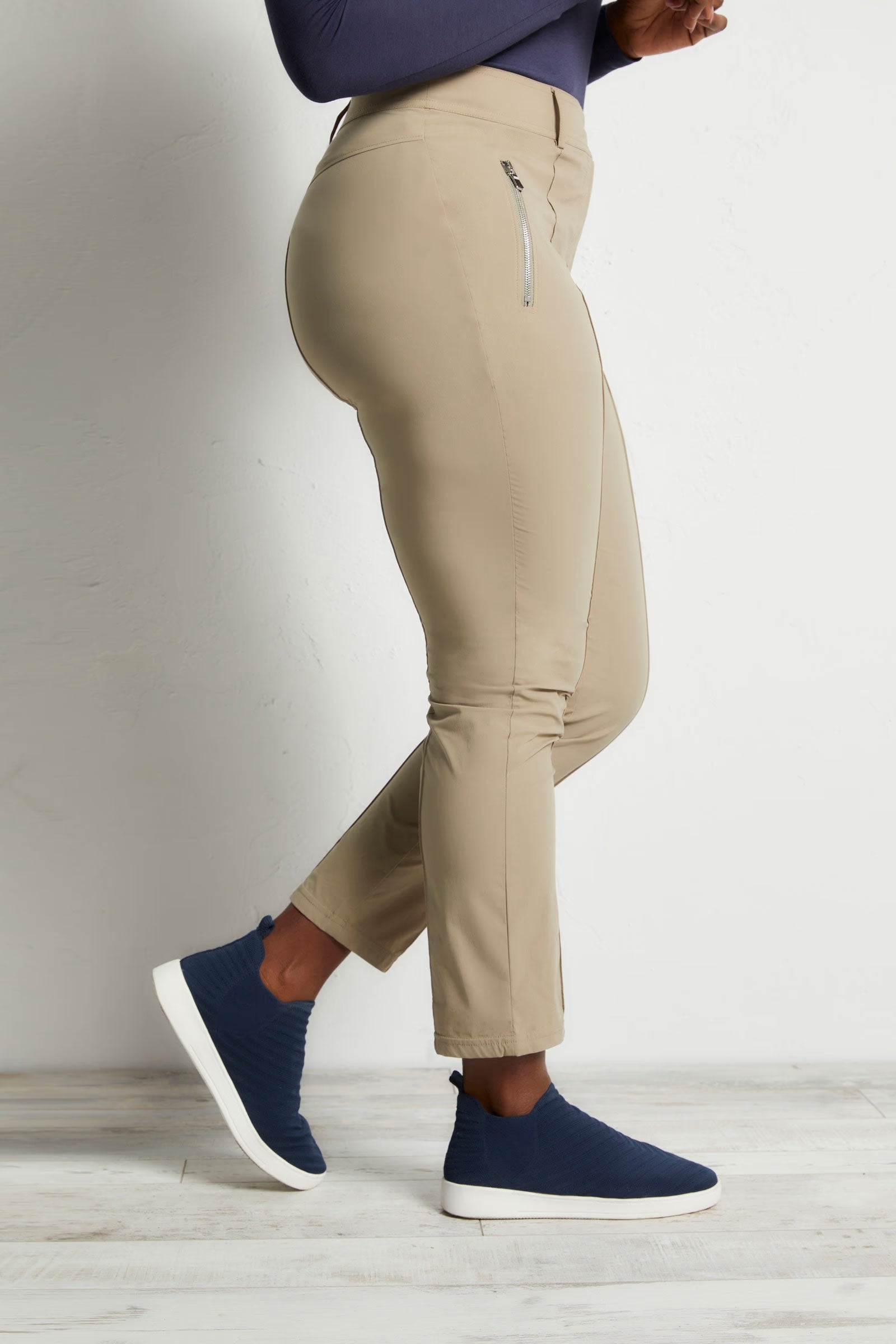 Pantalone Comodo Tessuto Anti Piega - Peggy
