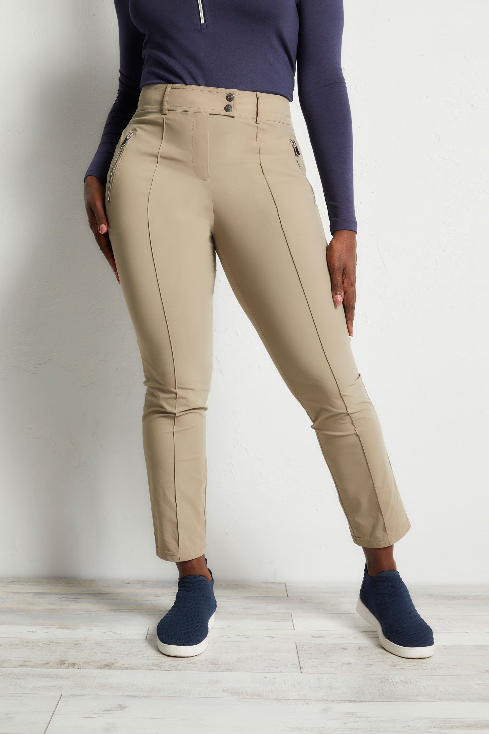 Pantalone Comodo Tessuto Anti Piega - Peggy
